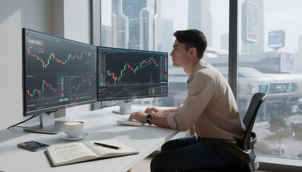 Découvrez le guide complet 2026 pour bien débuter en trading. Apprenez les bases, les stratégies efficaces et les conseils indispensables pour réussir dès vos premières opérations.