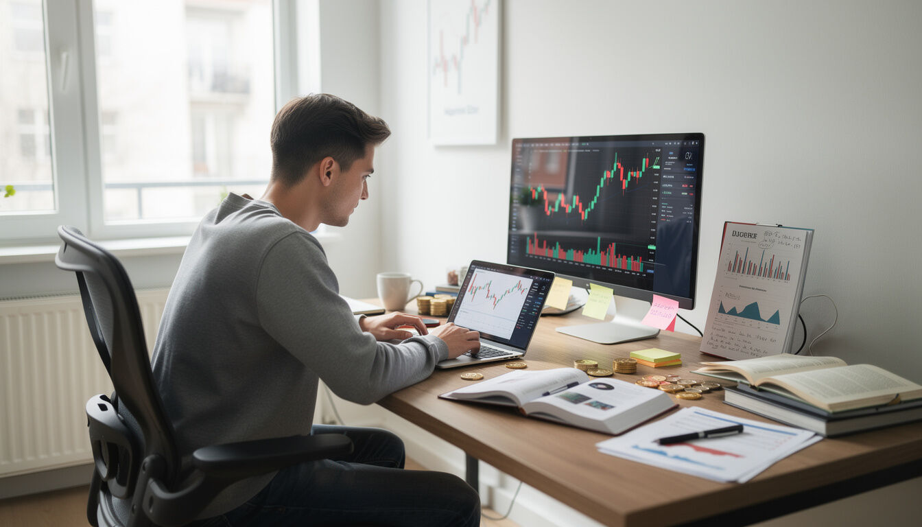 Découvrez le guide complet 2026 pour débuter en trading et maîtriser les bases, les stratégies essentielles et les conseils d'experts pour bien commencer votre aventure sur les marchés financiers.